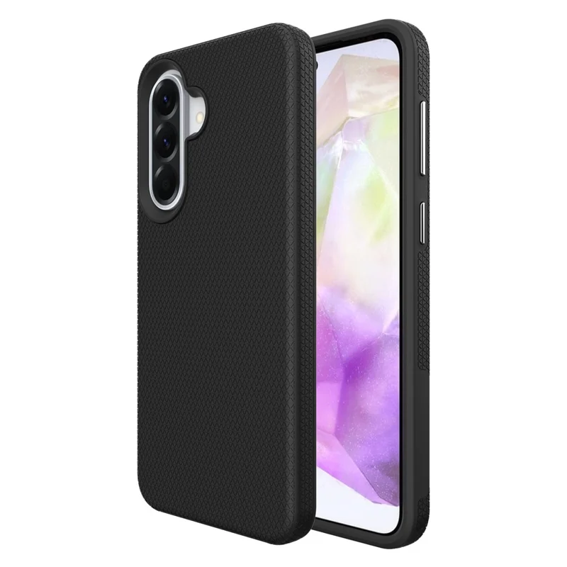 Magnetic Case For Samsung Galaxy A37 5G  /  A36 5G  /  A56 5G Shockproof TPU + PC Phone Cover - Black