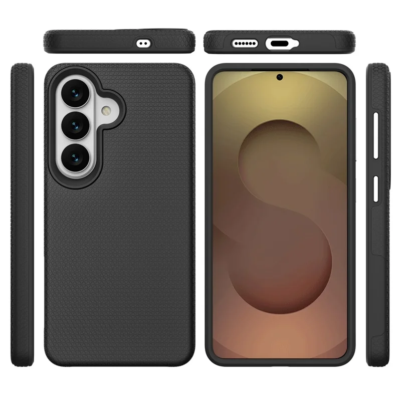 Capa Magnética para Samsung Galaxy S25+ / S24+ à Prova de Choques com TPU + PC - Preto