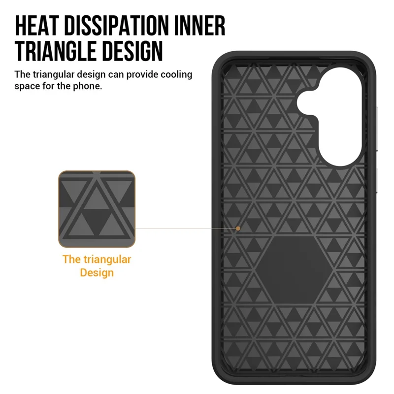 Étui magnétique pour Samsung Galaxy A57 5G, coque de protection antichoc en TPU + PC - Rouge