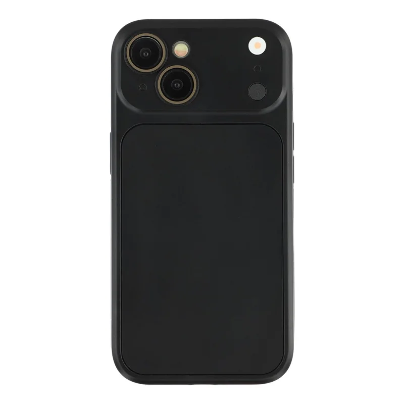 Für iPhone 15 Hülle, Transfer auf 17er Serie TPU Hart-PC Handy-Schutzhülle – Schwarz