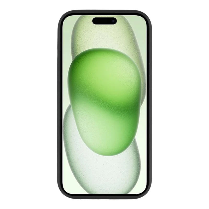 Für iPhone 15 Hülle, Transfer auf 17er Serie TPU Hart-PC Handy-Schutzhülle – Schwarz