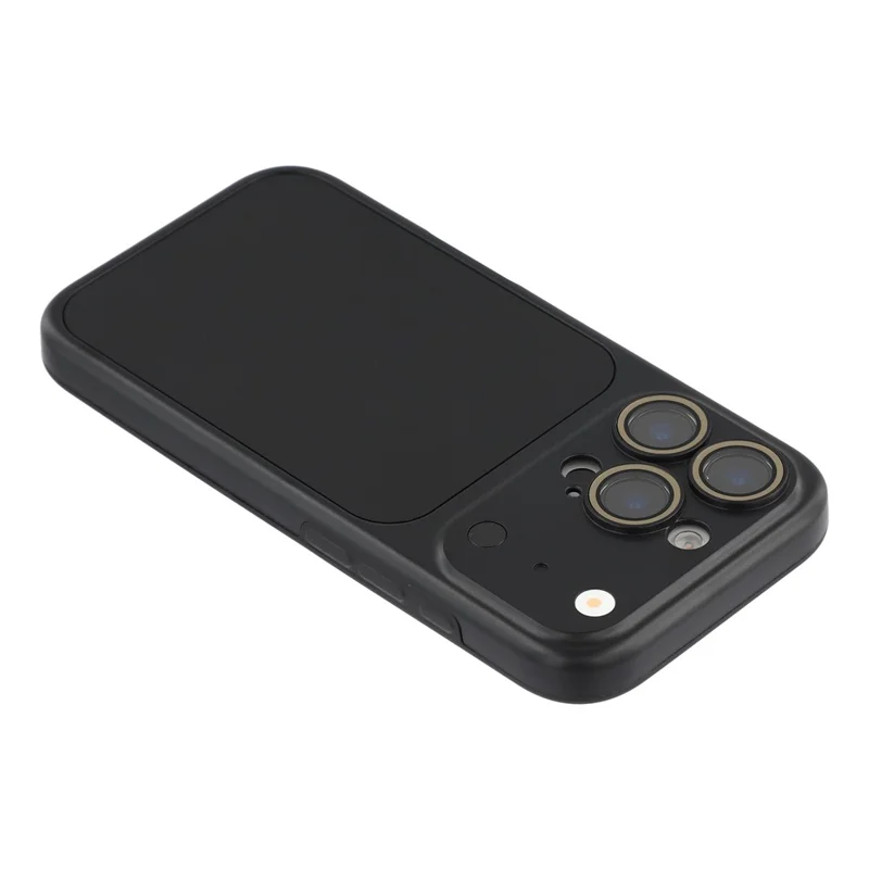 For iPhone 16 Pro Case Transfer to 17 Series TPU Hard PC Phone Protective Back Cover - Black