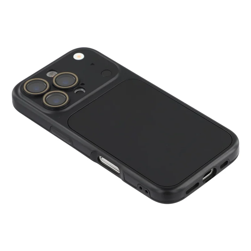Obudowa do iPhone 16 Pro Max, przeznaczona na model 17, twarda tylna osłona z tworzywa PC i elastycznego TPU, ochronna obudowa - Czarna