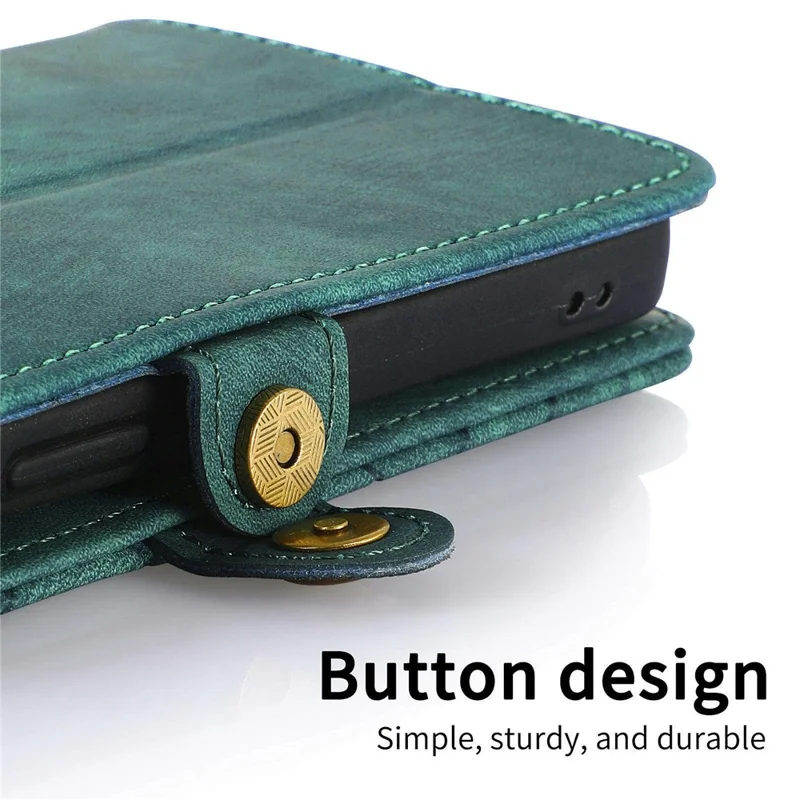 Phone Case For Honor Magic8 Lite 5G  /  X9d 5G  /  X70 5G Zipper Wallet Geometry Lines Leather Phone Cover with Strap - Green