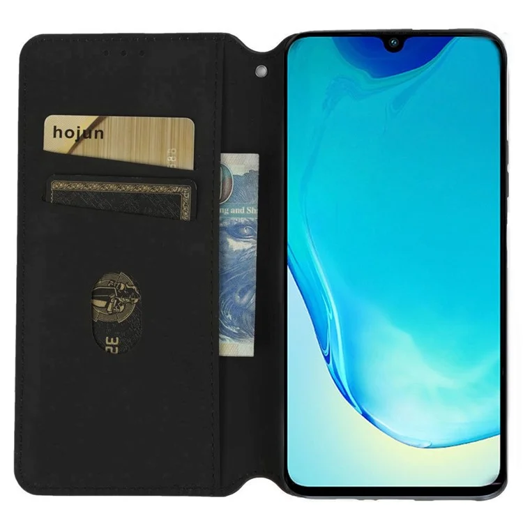 Coperchio Telefonico Per Vivo V25 5G / V25e 4G / X80 Lite 5G Bump Rhombo Pattern Rhombo Magnetic PU Magnetic Pulfullo Portafoglio Portafoglio Portafoglio - Rosso