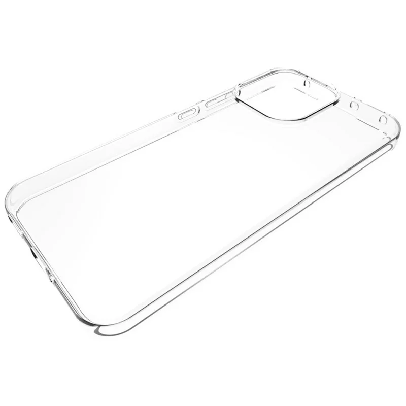 For Oppo Reno15 F 5G Case Watermark Resistant TPU Phone Back Cover - Transparent