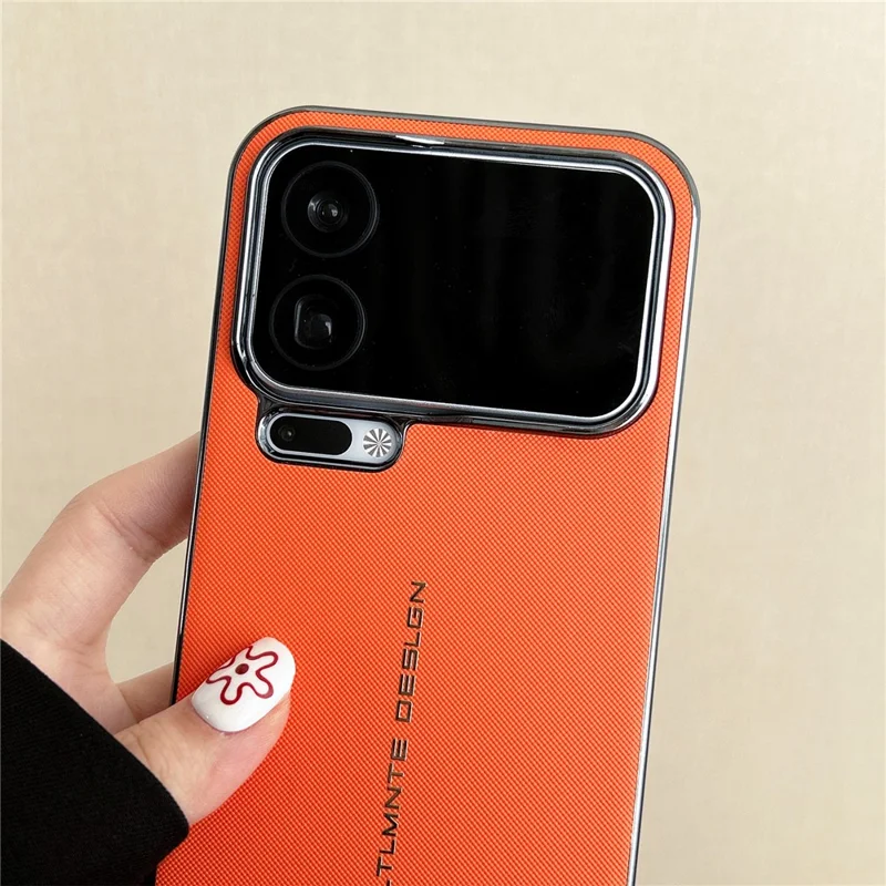 GKK For Xiaomi 17 Pro Max Magnetic Case Woven Texture Leather PC Phone Cover - Red