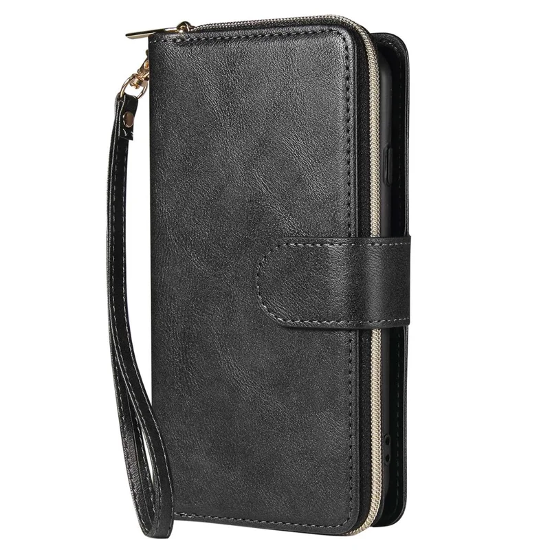 Para Iphone 8 / 7 / SE (2020) / SE (2022) Ultra-fhin Phone Shell PU Caulha Capelo de Capa de Tole - Preto