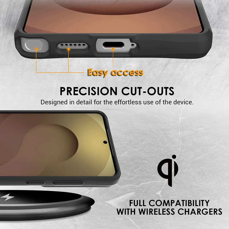 Samsung Galaxy S26 Ultra-hoesje met koolstofvezelstructuur Schokbestendig TPU + PC-achterkant voor telefoon - Zwart