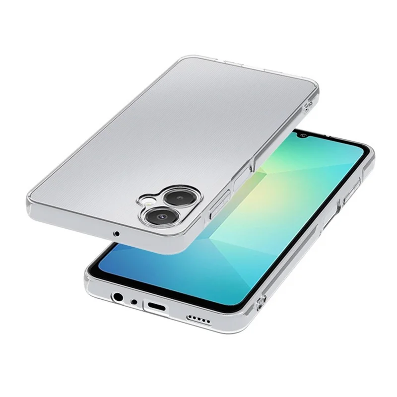 For Samsung Galaxy A07 5G Back Cover Ultra Thin Flexible TPU Clear Phone Case - Transparent