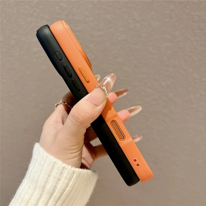 For iPhone 17 Pro Max Matte Case PC + TPU All-wrapped Protection Magnetic Phone Cover with Tempered Glass Compatible with MagSafe - Pink