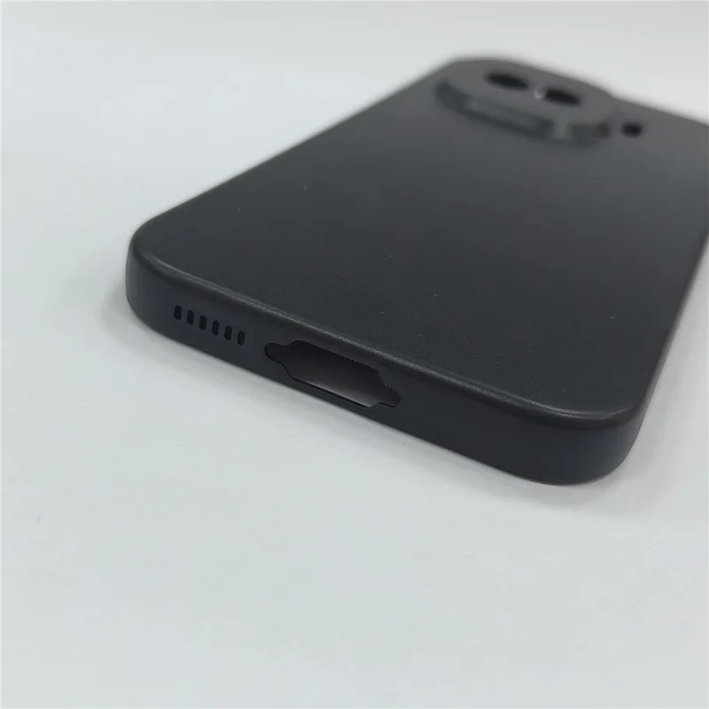 Bulk Purchasing 25Pcs For vivo iQOO Z11 Turbo 5G Case 1.2mm TPU Matte Phone Cover - Black