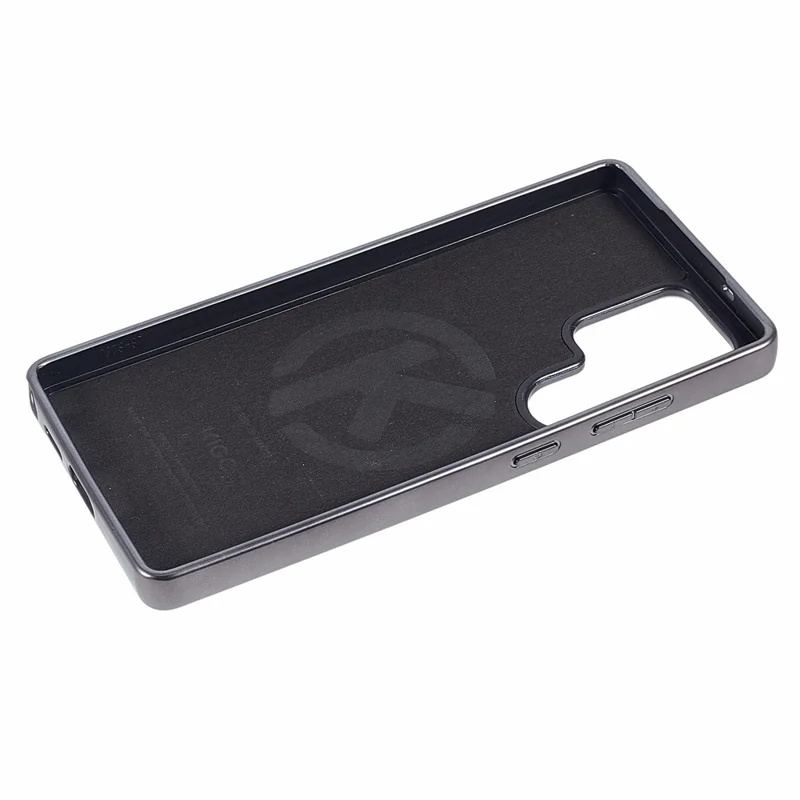 KIGC For Samsung Galaxy S26 Ultra Magnetic Case Hybrid Phone Back Cover Snake Texture - Black