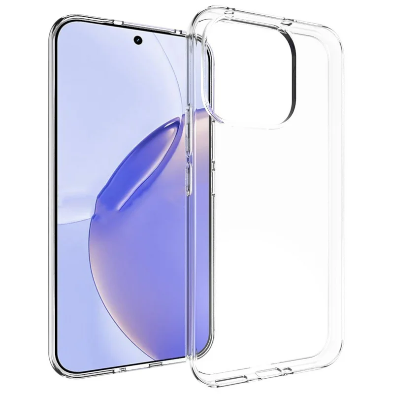 For Realme 16 Pro 5G Case Watermark Resistant TPU Phone Back Cover - Transparent