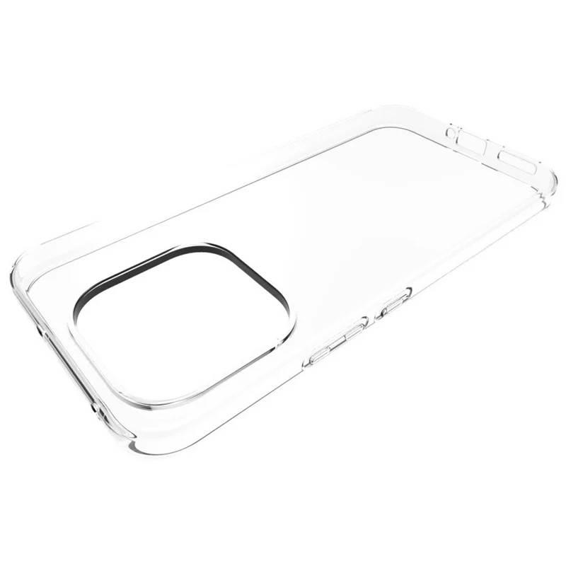 For Realme 16 Pro 5G Case Watermark Resistant TPU Phone Back Cover - Transparent