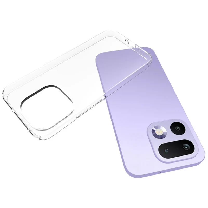 For Realme 16 Pro 5G Case Watermark Resistant TPU Phone Back Cover - Transparent