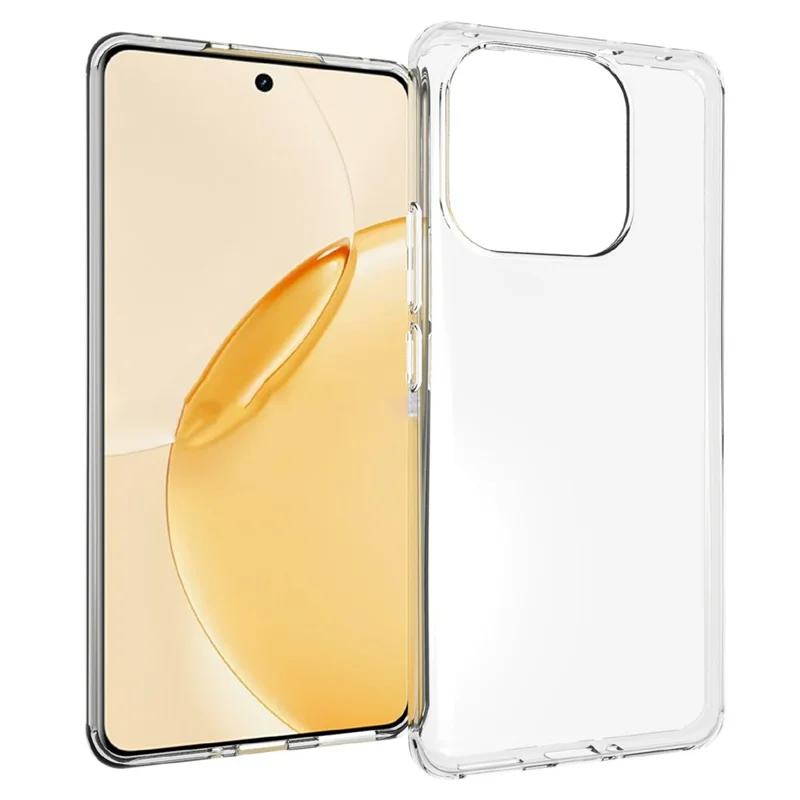 Funda para Realme 16 Pro+ 5G, carcasa trasera transparente de TPU resistente a manchas de agua