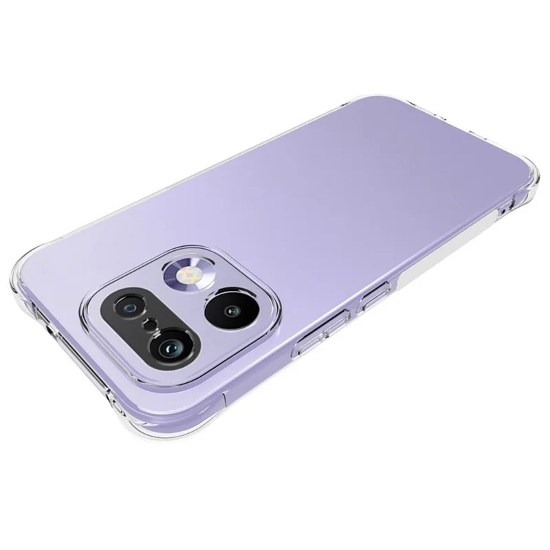 For Realme 16 Pro 5G TPU Case Non Slip Anti Drop Phone Cover - Transparent