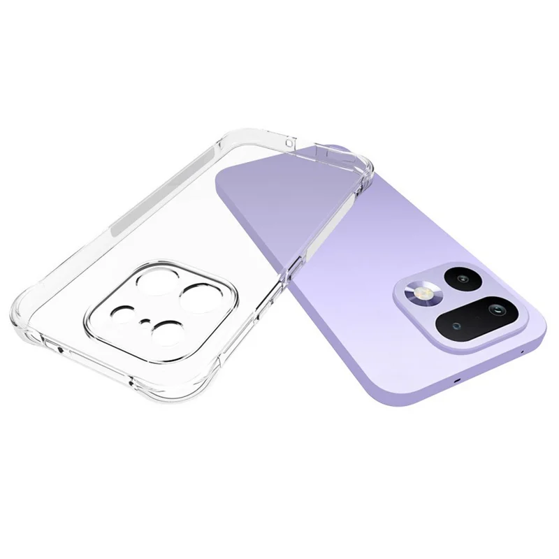 For Realme 16 Pro 5G TPU Case Non Slip Anti Drop Phone Cover - Transparent