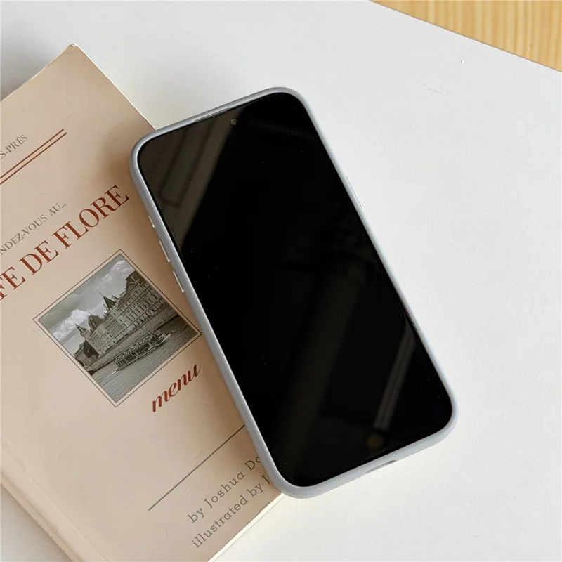 For iPhone 16 Pro Max Case Compatible with MagSafe Kickstand Skin Touch Contrast Color Silicone TPU PC Phone Cover - Orange