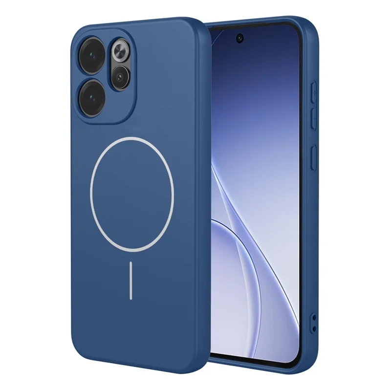 Bulk Purchasing For Oppo Reno15 F 5G Magnetic Case Soft TPU Phone Back Cover - Blue