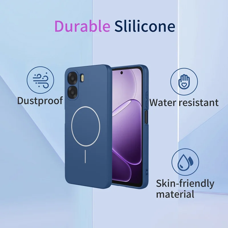 Bulk Purchasing Magnetic Case For Oppo A6x 5G  /  A6x 4G Soft TPU Phone Back Cover - Blue