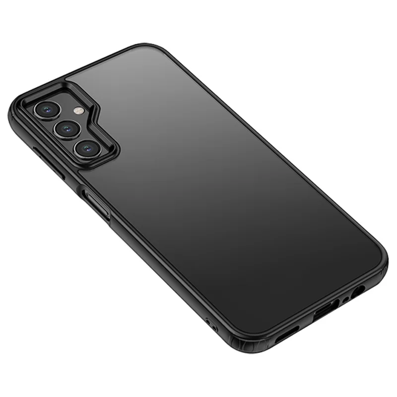 Per Samsung Galaxy A14 5G / 4G TPU + PC Custodia protettiva per telefono cellulare a prova di caduta - Nero opaco