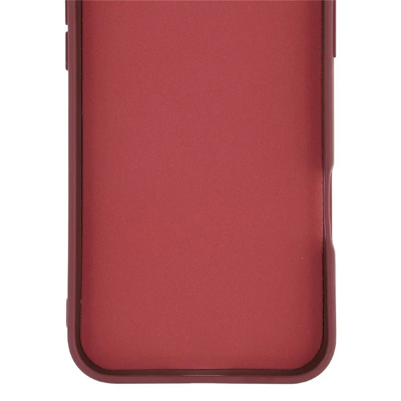 Bulk Purchasing Magnetic Case For Honor X9c 5G  /  Magic7 Lite 5G  /  X60 Pro 5G Solid Color Precise Cutouts Soft TPU Phone Cover - Wine Red