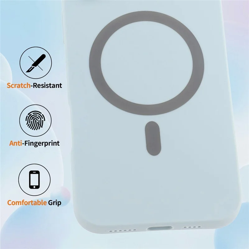 Compra al por mayor de funda magnética para Honor 400 Pro 5G (Global), funda sólida de color liso con recortes precisos, cubierta suave de TPU para teléfono - Azul bebé