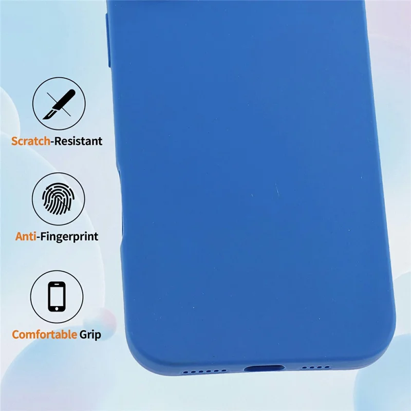For Xiaomi Redmi K90 Pro Max 5G  /  Poco F8 Ultra Case Precise Camera Cutouts Soft TPU Shockproof Phone Cover - Dark Blue
