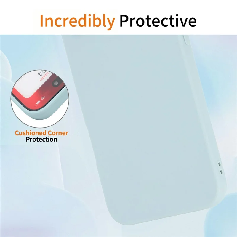 For Honor 400 5G (Global) Case Precise Camera Cutouts Soft TPU Shockproof Phone Cover - Baby Blue