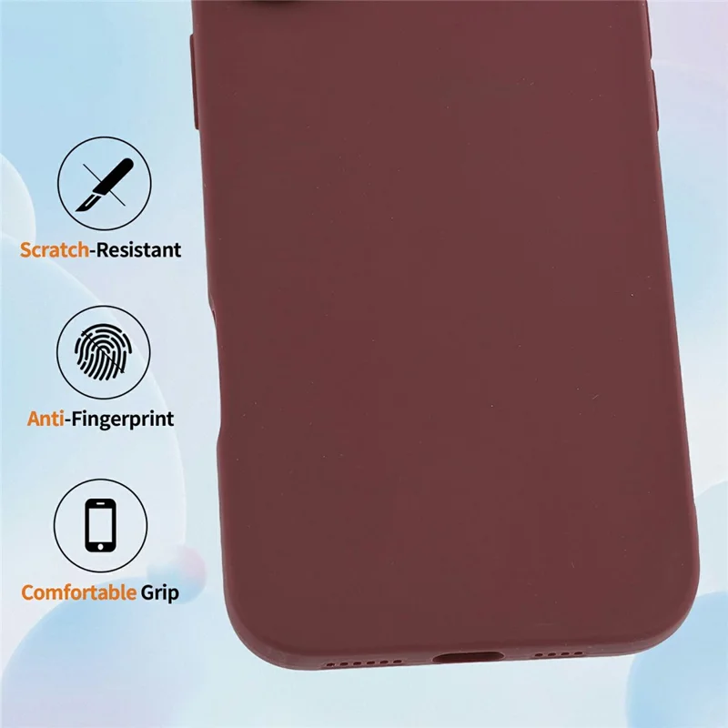 For Honor 400 5G (Global) Case Precise Camera Cutouts Soft TPU Shockproof Phone Cover - Wine Red
