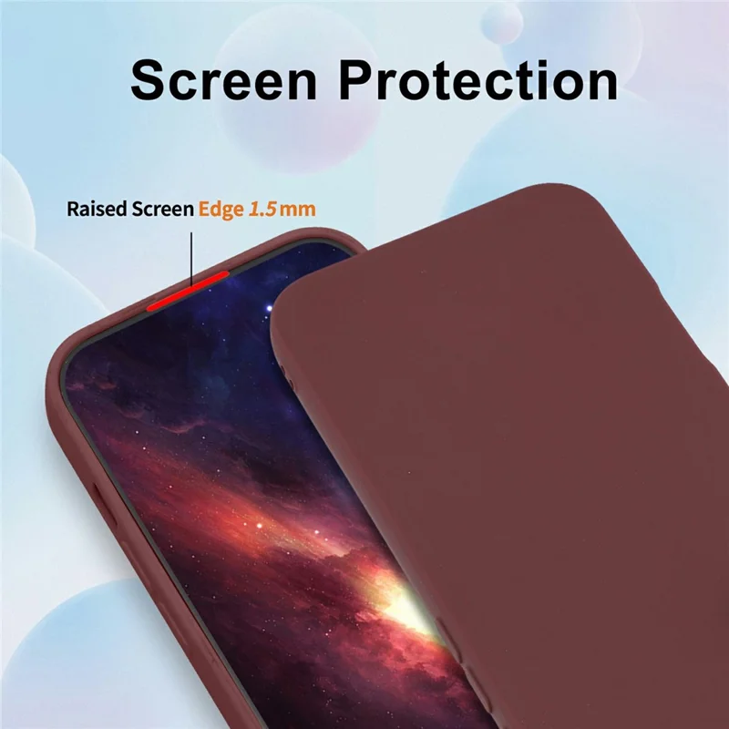 For Honor 400 5G (Global) Case Precise Camera Cutouts Soft TPU Shockproof Phone Cover - Wine Red