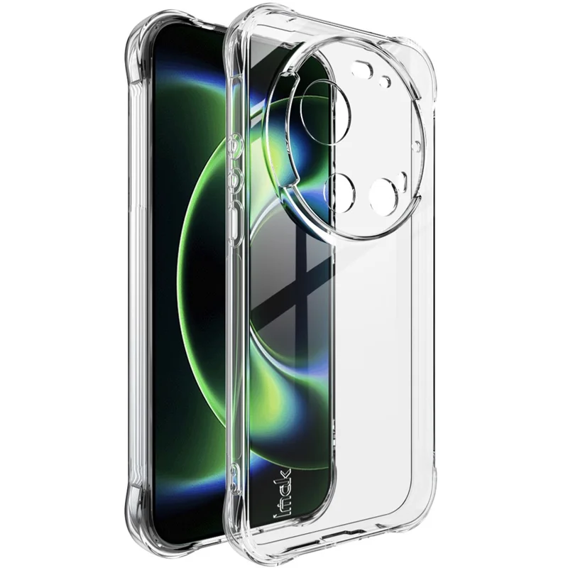 IMAK For Xiaomi 17 Ultra 5G / 17 Ultra by Leica Case TPU Phone Cover Airbag Shockproof Protection - Transparent