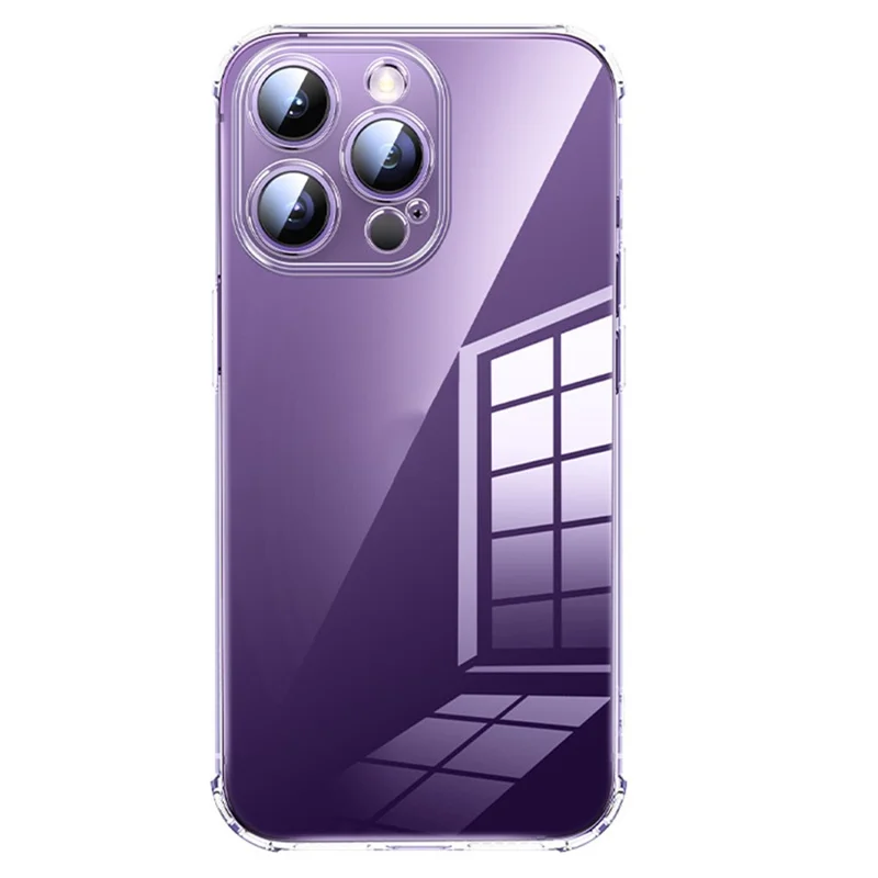 SMARTDEVIL For iPhone 13 Pro Max Clear Case TPU Anti-drop Phone Cover - Transparent