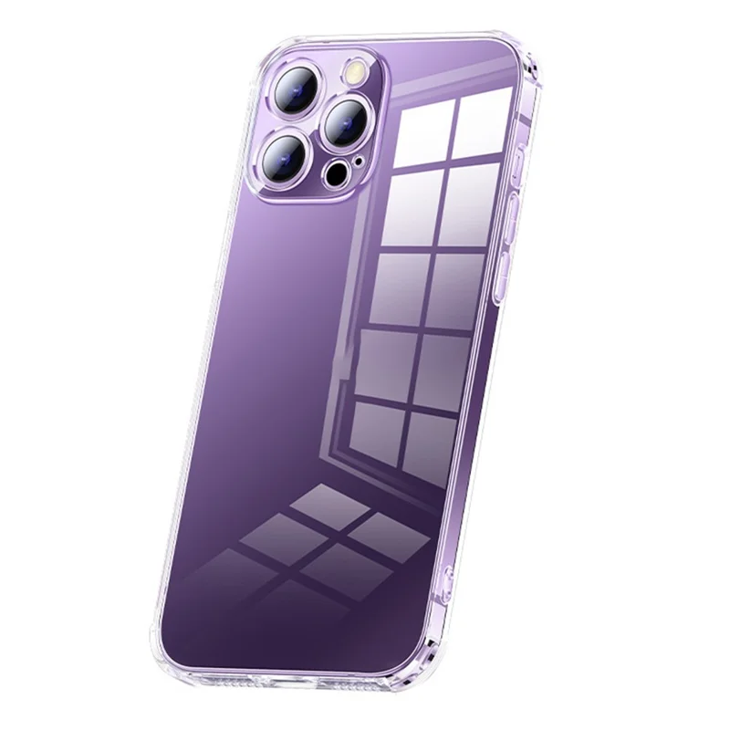 SMARTDEVIL For iPhone 12 Pro Clear Case TPU Anti-drop Phone Cover - Transparent