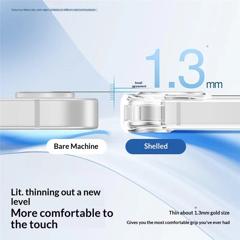 SMARTDEVIL For iPhone 16e Clear Case TPU Anti-drop Phone Cover - Transparent