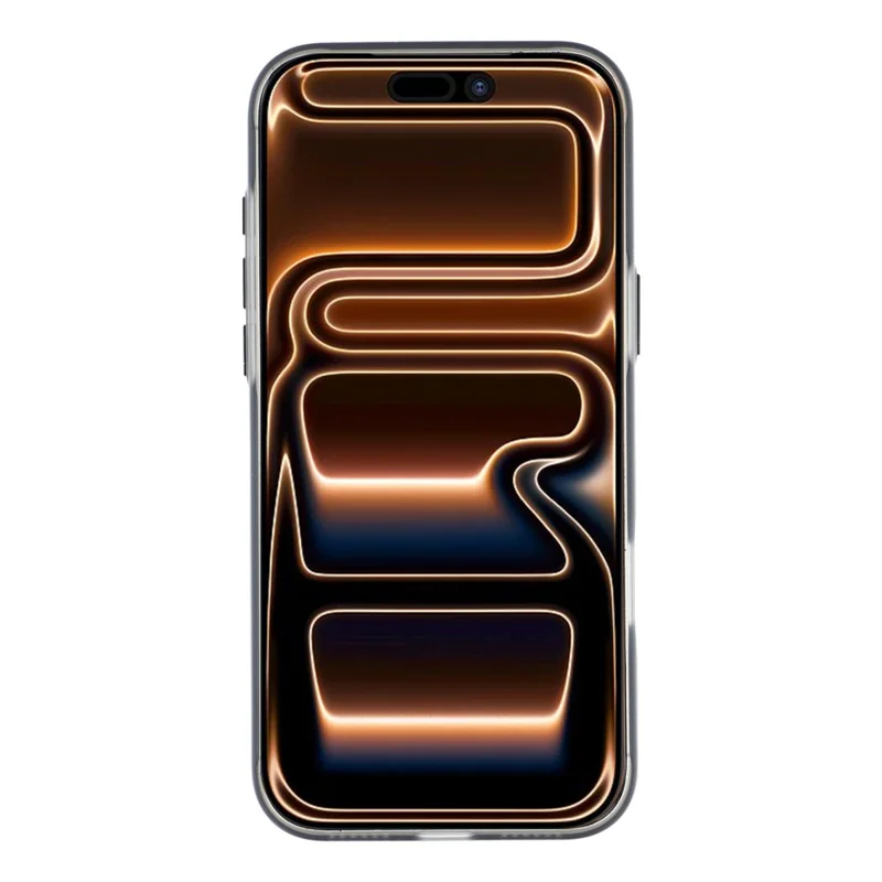 For iPhone 17 Pro Case with Translucent Detachable Camera Cover Skin Touch Matte PC Phone Cover Compatible with MagSafe - Transparent Black