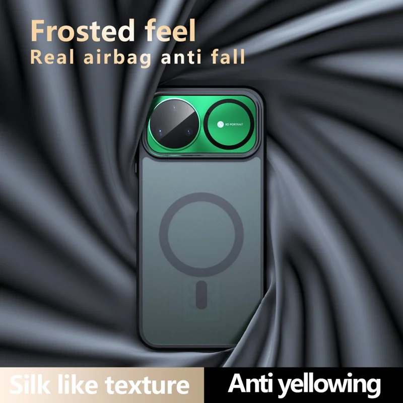 Coque magnétique pour Huawei nova 15 Pro 5G / nova 15 Ultra 5G, housse tactile mate en TPU + PC - Noir