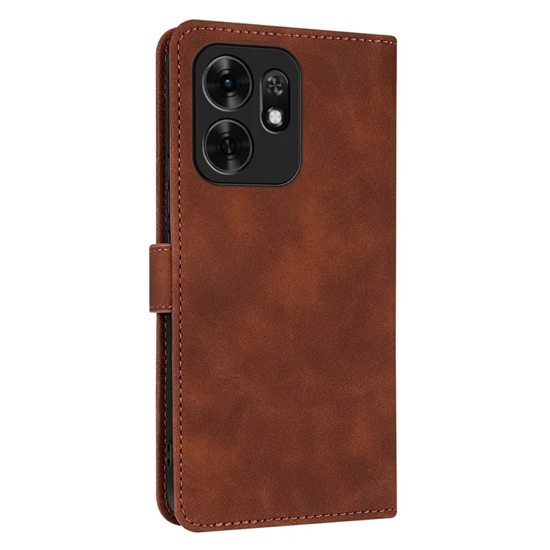 AZNS For Honor Play 60A 5G Case PU Leather Wallet Phone Cover - Brown