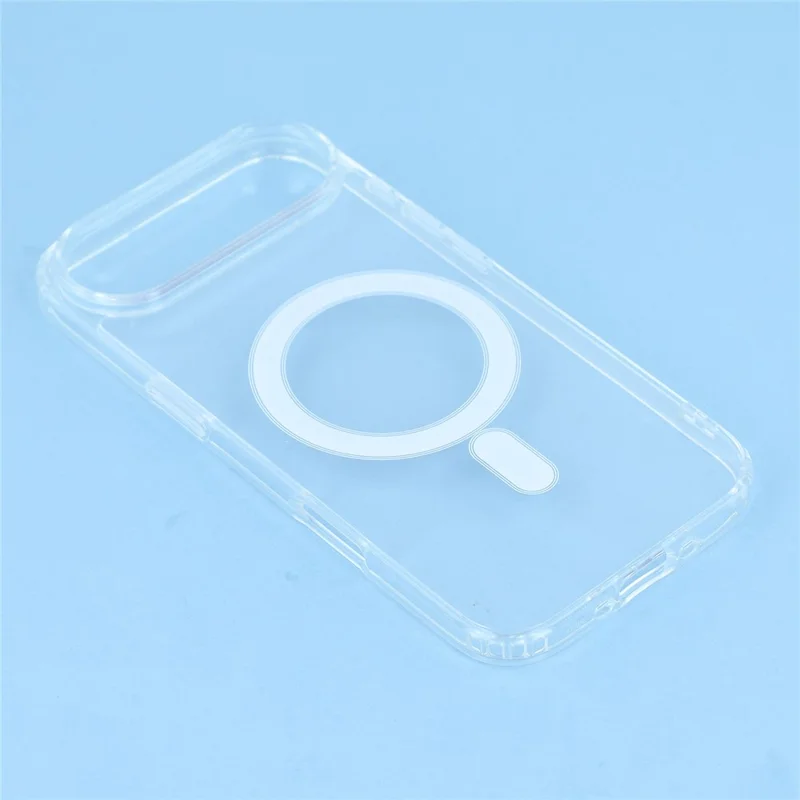 Bulk Purchasing For iPhone Air Magnetic Case TPU + Acrylic Phone Cover - Transparent