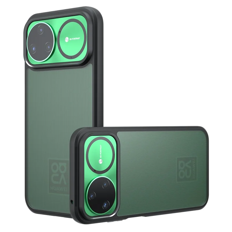 Coque pour Huawei nova 15 Pro 5G / nova 15 Ultra 5G, Revêtement TPU + PC Mat, Toucher Peau, - Noir Transparent