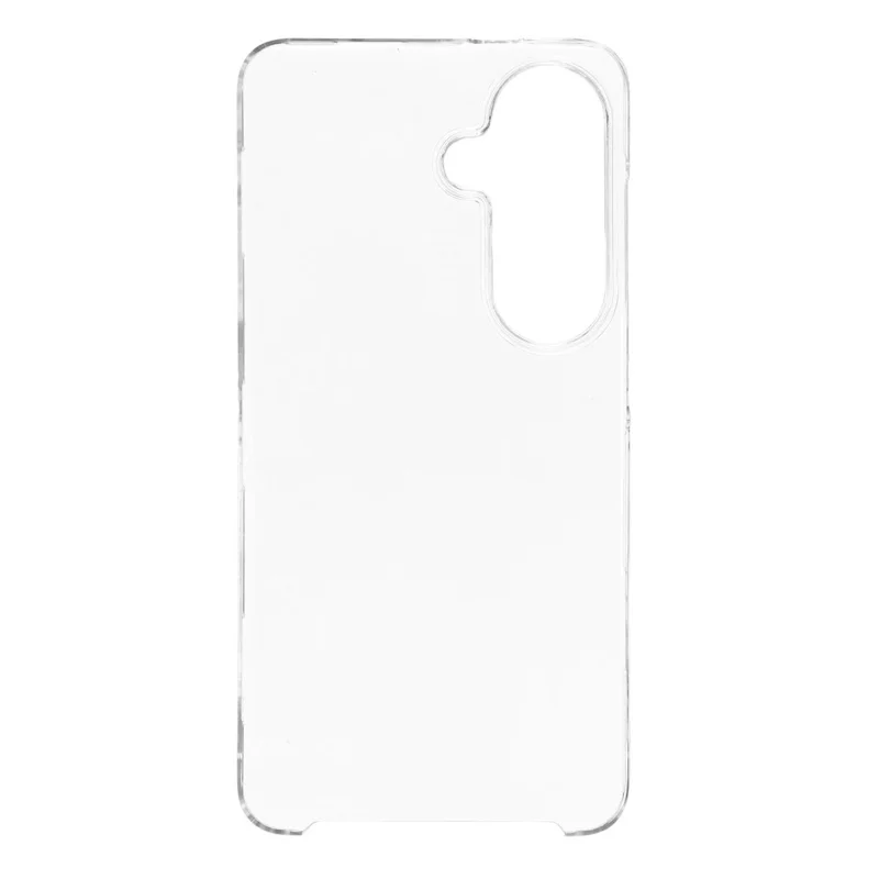 Obudowa na Samsung Galaxy S26 z ramką TPU, przezroczysta pokrywa z akrylu z folią PET - Przezroczysta