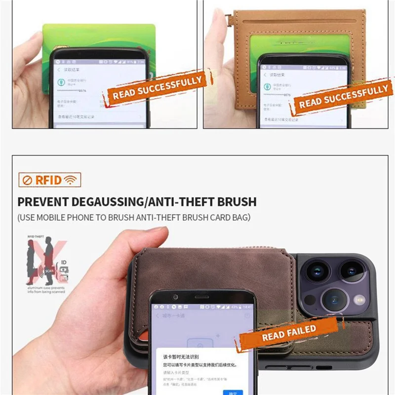 For Samsung Galaxy S26 Case Wallet Card Slot TPU + PU Leather Back Phone Cover - Black