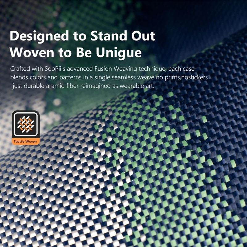 SOOPII For iPhone 17 Pro Case Compatible with MagSafe Ultra Thin Aramid Fiber Phone Cover - Gradient Color