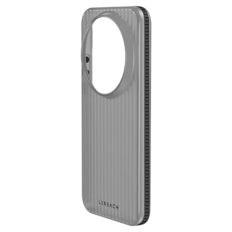 LEREACH TOC Series for Xiaomi 17 Ultra 5G Case Flowing Grid PC Phone Cover - Black