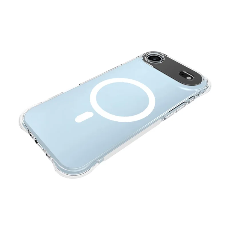 Bulk Purchasing For iPhone Air Magnetic Case TPU Anti-drop Phone Back Cover Compatible with MagSafe - Transparent