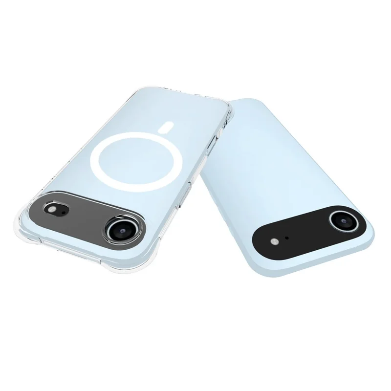 Bulk Purchasing For iPhone Air Magnetic Case TPU Anti-drop Phone Back Cover Compatible with MagSafe - Transparent