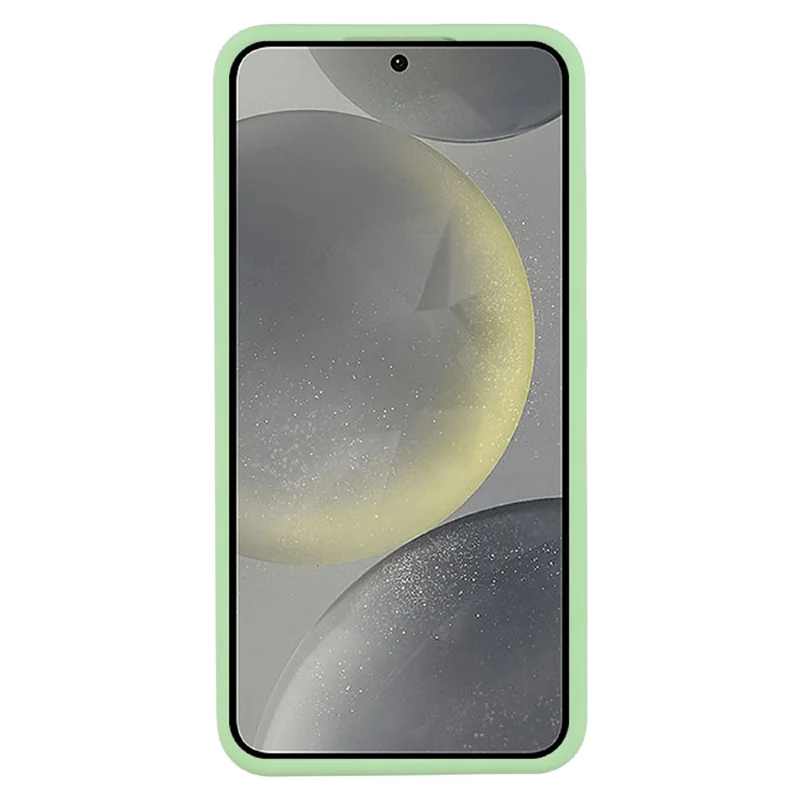 For Samsung Galaxy S26 Cell Phone Case Liquid Silicone Dropproof Cover - Green