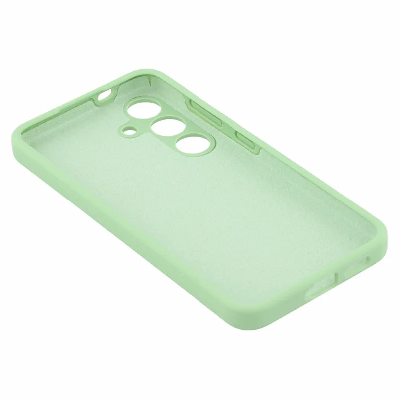 For Samsung Galaxy S26 Cell Phone Case Liquid Silicone Dropproof Cover - Green